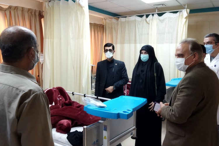 بازدید آقای دکتر گلزاری و آقای دکتر سلطانیان 