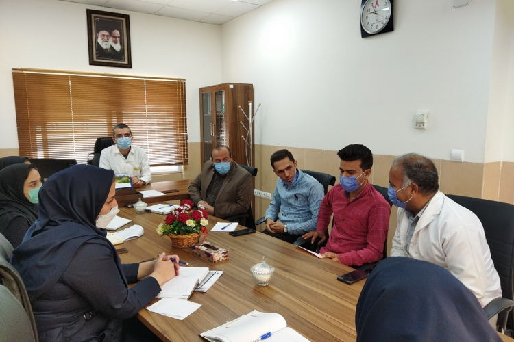 برگزاری جلسه هماهنگی واحدهای مختلف بیمارستان