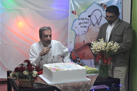 برگزاری مراسم روز پرستار 
