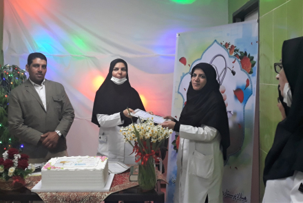 برگزاری مراسم روز پرستار 
