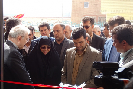 آیین افتتاح بیمارستان آفتاب هشتم با حضور جناب آقای دکتر نمکی وزیر محترم بهداشت