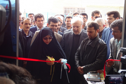 آیین افتتاح بیمارستان آفتاب هشتم با حضور جناب آقای دکتر نمکی وزیر محترم بهداشت