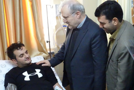 آیین افتتاح بیمارستان آفتاب هشتم با حضور جناب آقای دکتر نمکی وزیر محترم بهداشت