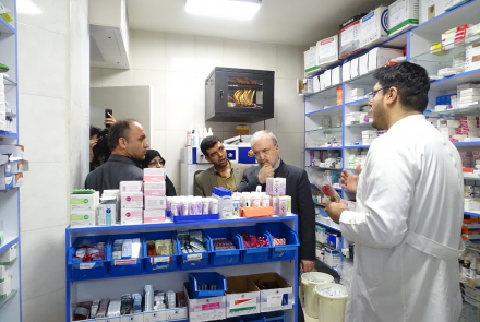 آیین افتتاح بیمارستان آفتاب هشتم با حضور جناب آقای دکتر نمکی وزیر محترم بهداشت