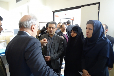 آیین افتتاح بیمارستان آفتاب هشتم با حضور جناب آقای دکتر نمکی وزیر محترم بهداشت