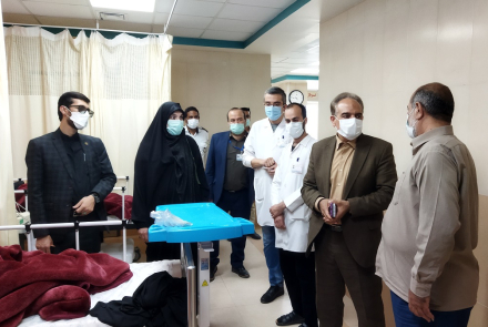 بازدید آقای دکتر گلزاری و آقای دکتر سلطانیان 