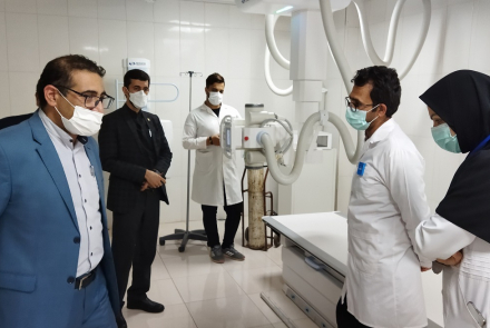 بازدید آقای دکتر گلزاری و آقای دکتر سلطانیان 