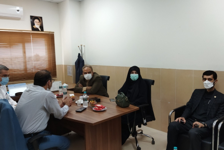 بازدید آقای دکتر گلزاری و آقای دکتر سلطانیان 